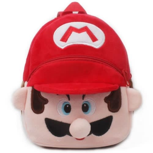Toddler Mario Cartoon Plush Bag + Preschool Counting Game