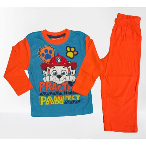 Pawfect Pyjamas - Orange & Blue