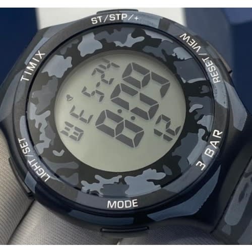 Men Camo Digital Wristwatch-b