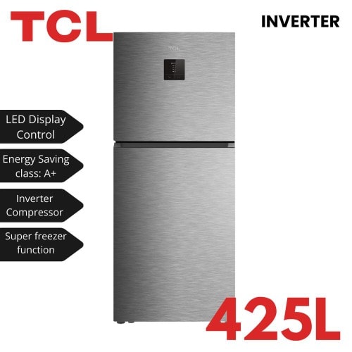Double Door Fridge - 425l - P425tmw
