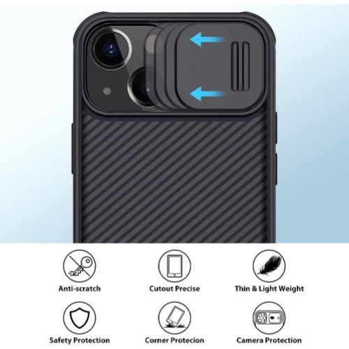 Nillkin Camshield Slim Camera Slide Cover Case For iPhone 13 Pro