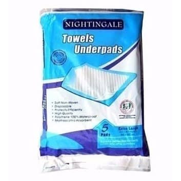 Disposable Under Pad Towel -  5 Counts