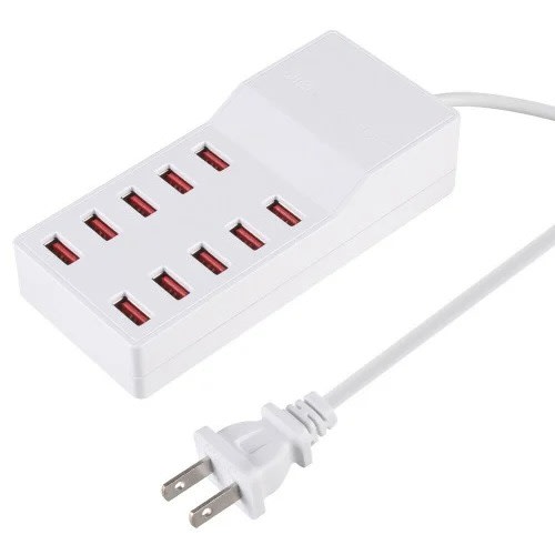10 Port USB 50w Intelligent Charger