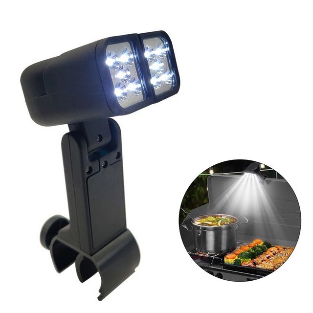 LED Portable BBQ Grill Light Lights Flashlight Lighting Lamp