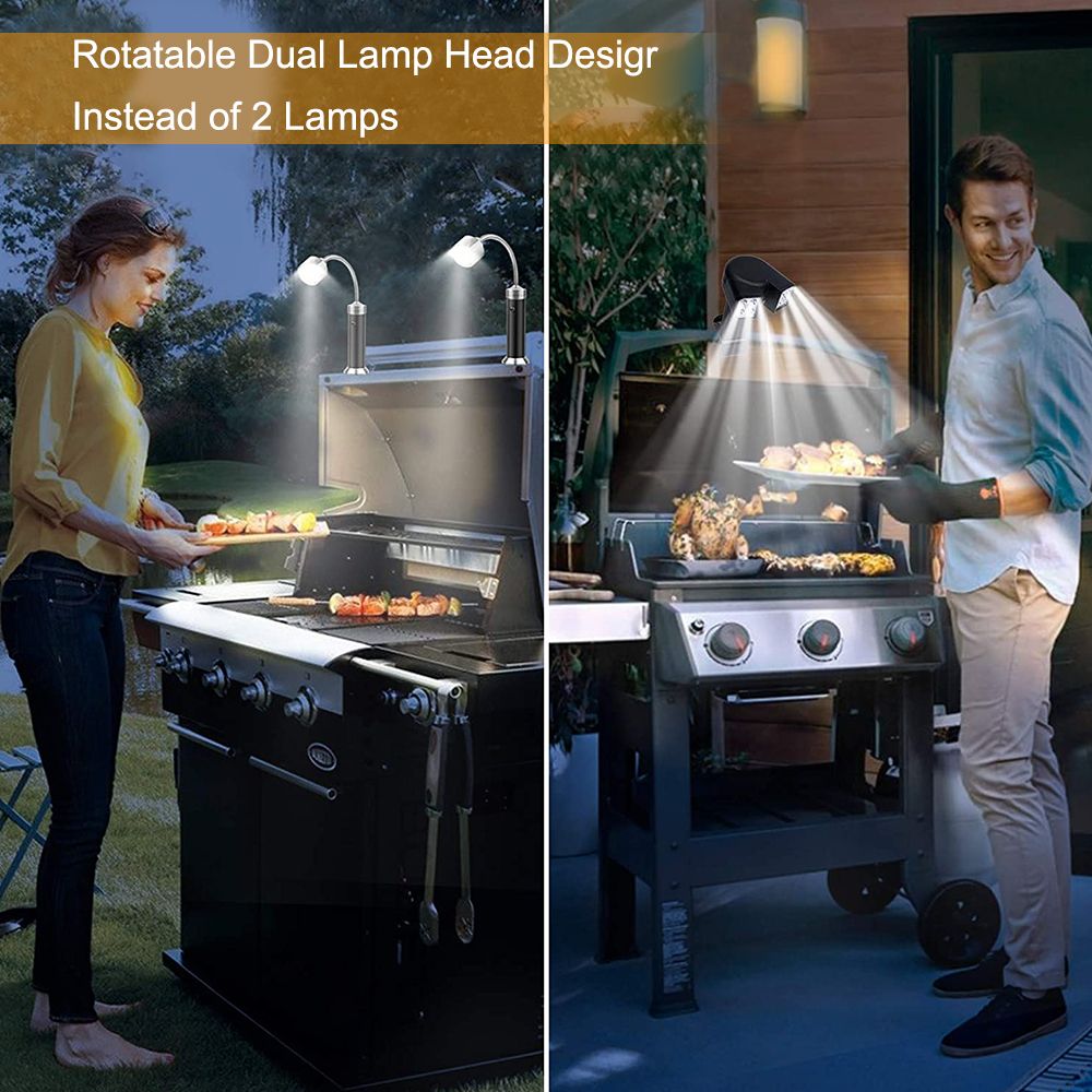 LED Portable BBQ Grill Light Lights Flashlight Lighting Lamp