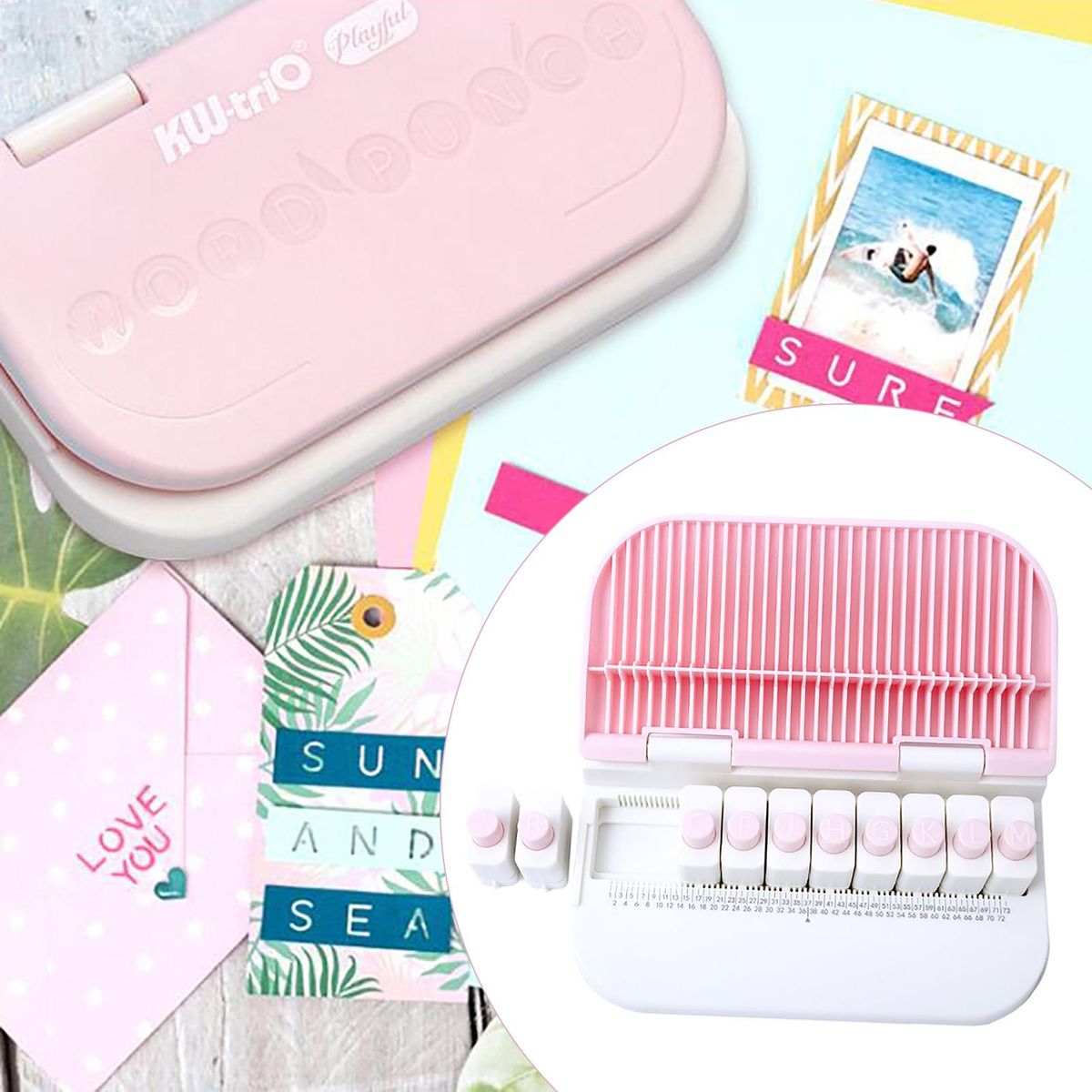Embossing  Die Cutting Machine Alphabet Letter Puncher  School