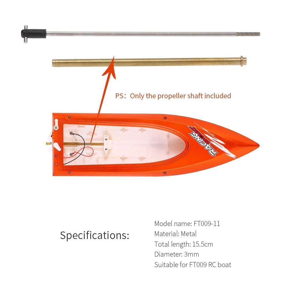 Original Feilun FT009-11 Propeller Shaft Boat Spare Part for Feilun FT009 RC Boat