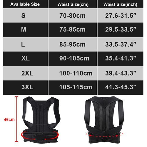 Posture Corrector For Men Women Hunching Back Support Health Care Shoulder Brace Straightener Belt