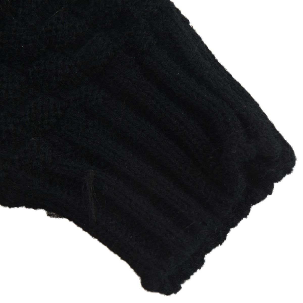 Lady Girl Shaggy Faux Fur Knit Fluffy Hands/LEG Warmers