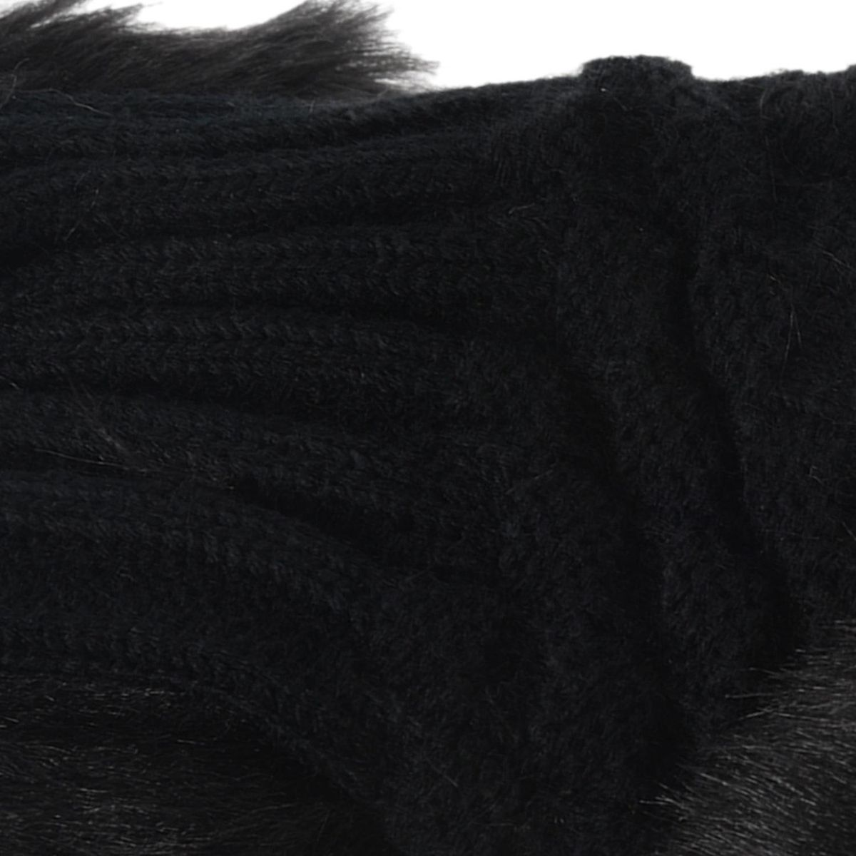 Lady Girl Shaggy Faux Fur Knit Fluffy Hands/LEG Warmers