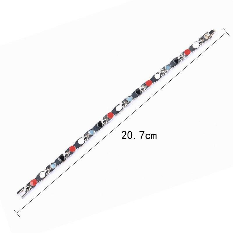 Dragon Pattern 6 In One Magnetic Therapy Bracelets Healthy Weight Loss Sports Bracelet Arthritis Pain Relief Energy Jewelry Gift