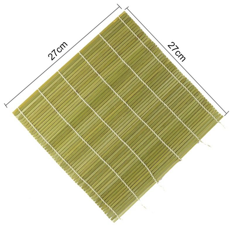 Japanese Sushi Tooreen Bamboo Curtain Sushi Mold Rolling Mat DIY Rice Roller Chicken Roll Hand Maker For Kitchen