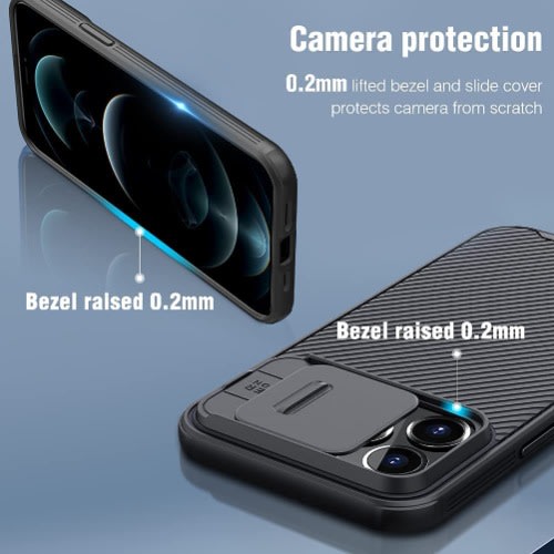 Nillkin Camshield Slim Camera Slide Cover Case For iPhone 13 Pro Max