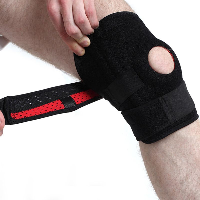 Kneeling Ty Sport Brace Adjustable Patella Knee Elastic