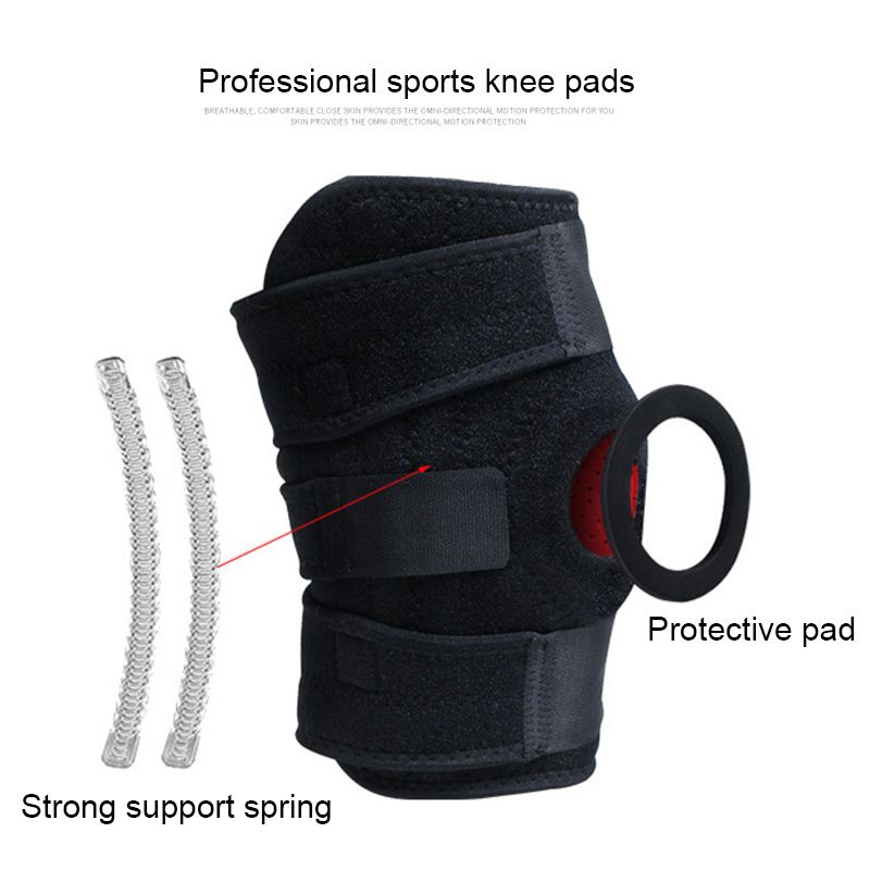 Kneeling Ty Sport Brace Adjustable Patella Knee Elastic