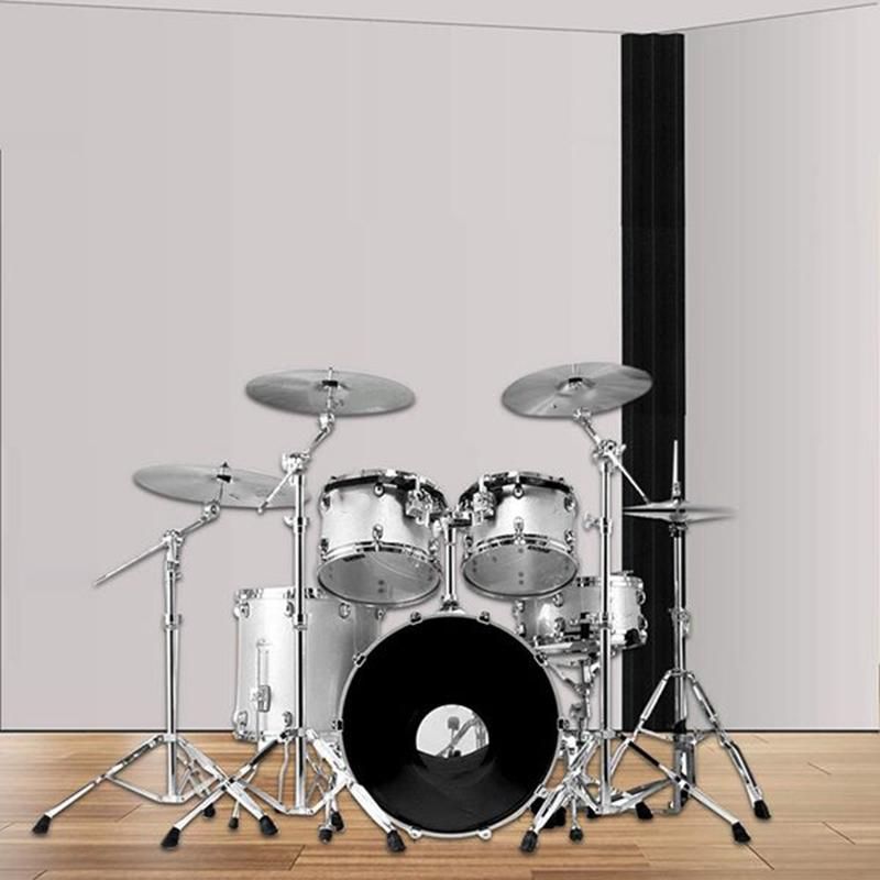 24 Pcs Bass Traps Acoustic Foam Panels Sound Proof Padding,S