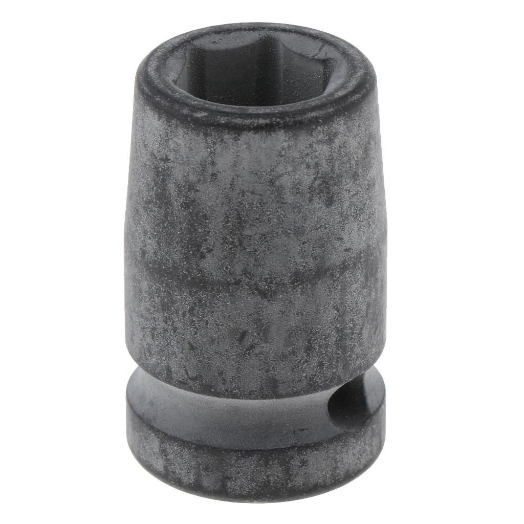 38mm Long 12.5mm 1/2 Drive 6 Point  Deep Metric Impact Socket