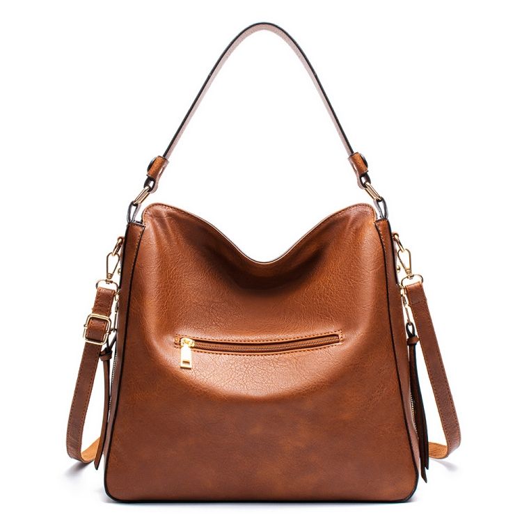7871 Large Capacity Handbag, Color: 2-In-1 Red