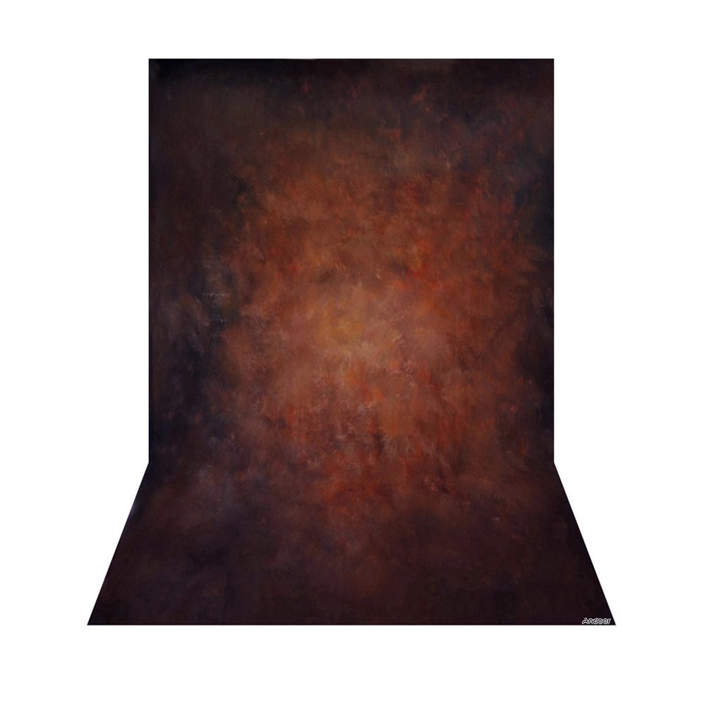 1.5 * 2.1m/5 * 7ft Photography Background Brown Retro Wall Backdrop For DSLR Camera Photo Studio Video Weeding Decor