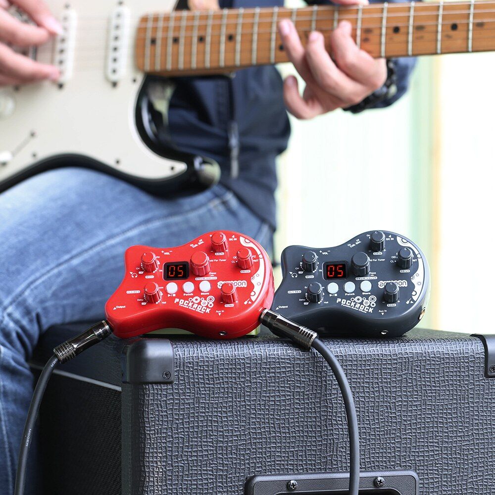Ammoon Guitar Guitar Effect PockRock Pedal Portable