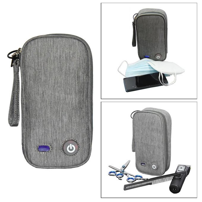 USB Portable UV Sterilizer Bag LED UVC Disinfection Bag For Salon Tool