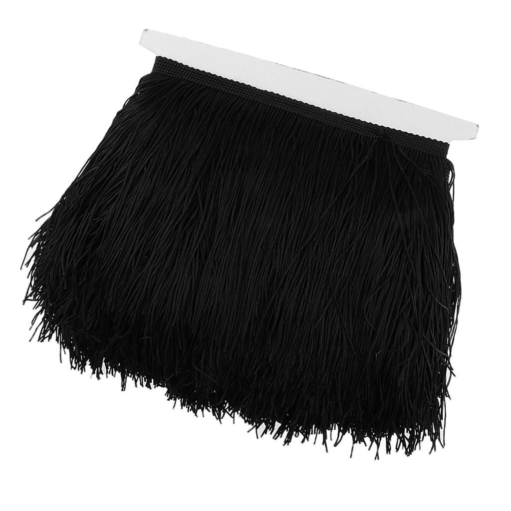 10Yard Tassel Fringe  Decorative Tassel Wedding Black