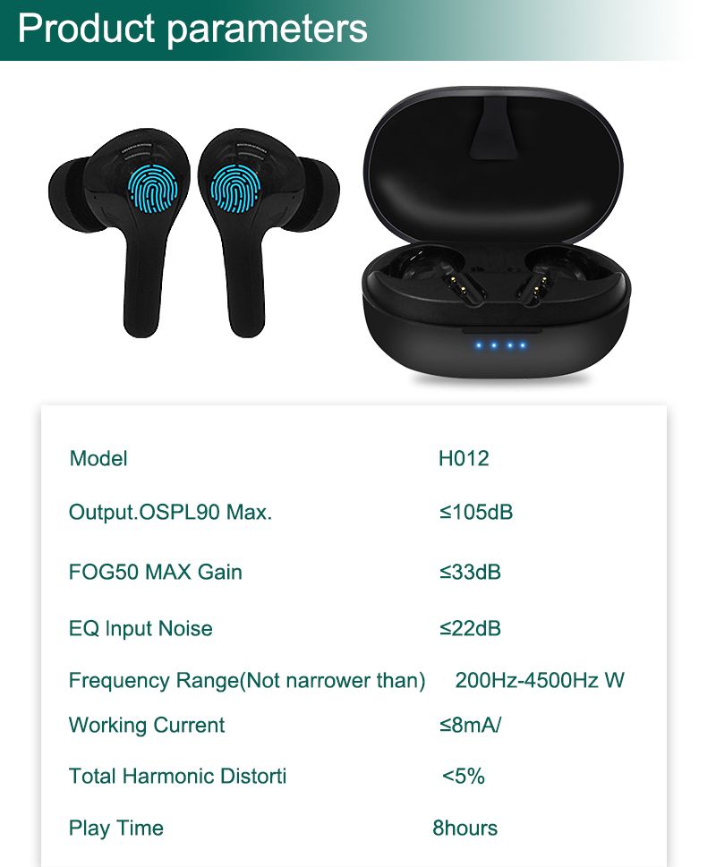 Bluetooth Hearing Aids Rechargeable Multifunction Sound