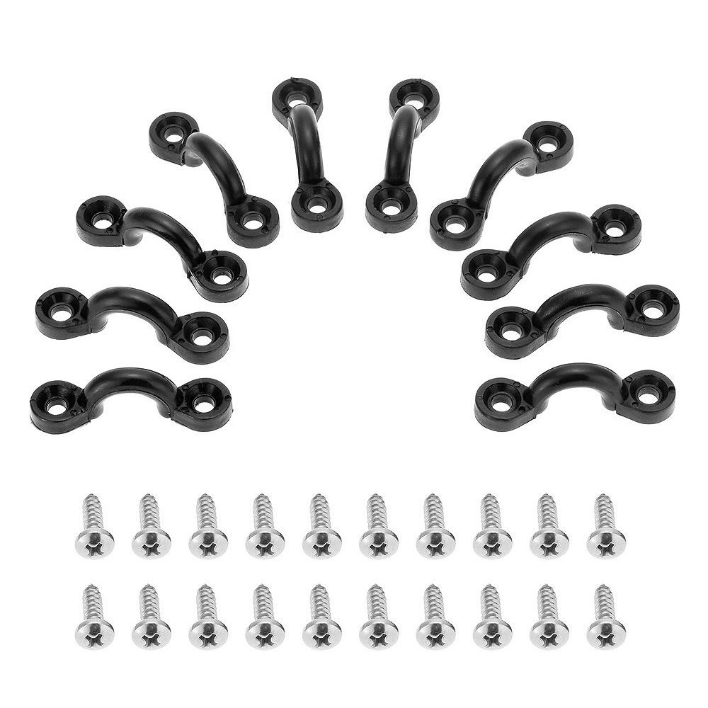 Kayak Carry Pull Handles With Cord Pad Eyes Screws For Canoe