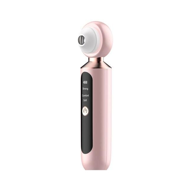Visual Blackhead Vacuum Remover with Magnifier LED Light Face Pore Cleaner Acne Black Electric Blackhead Removal Nose Cleaner