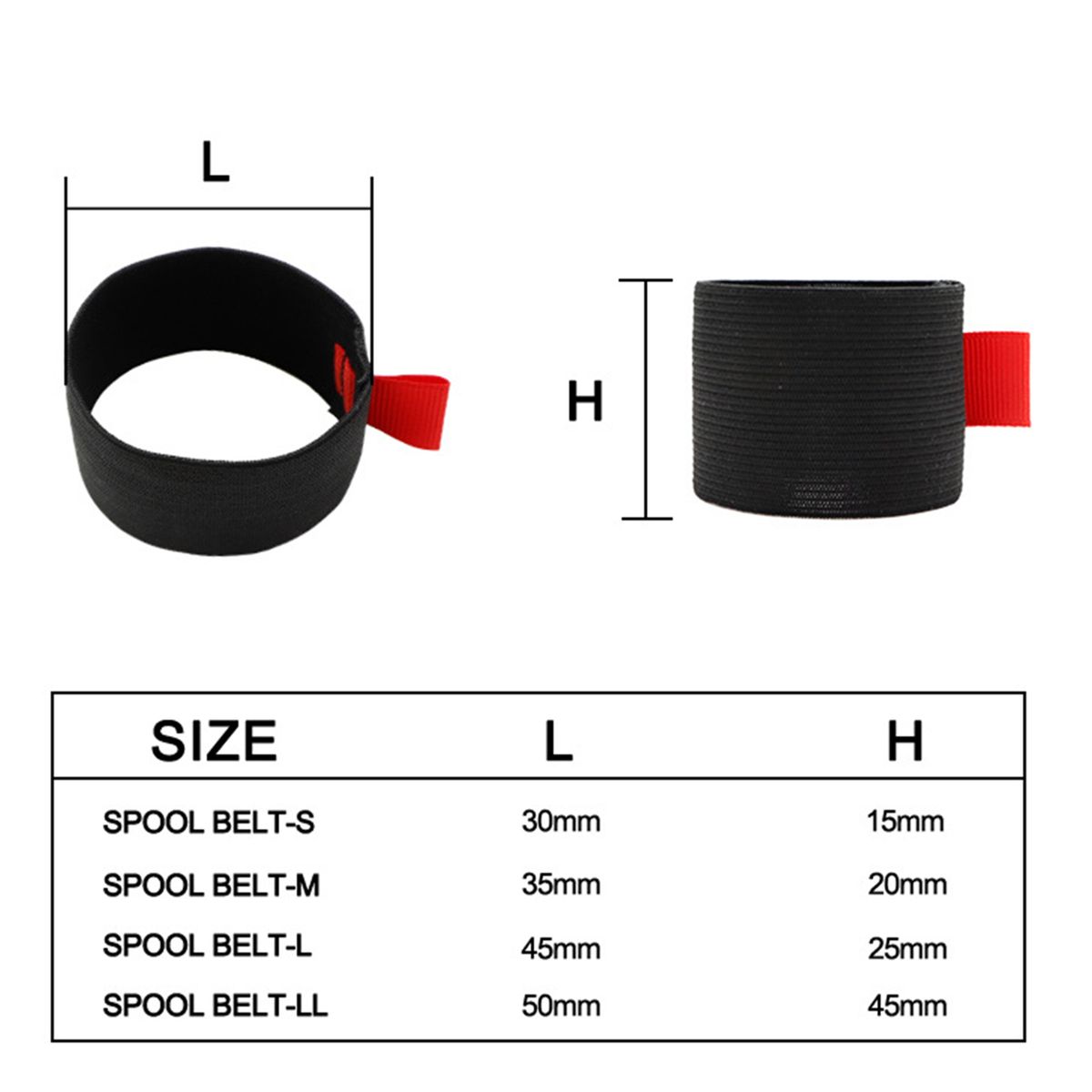 4Pcs Great Flexibility Fishing Reel Protective Belt Easy