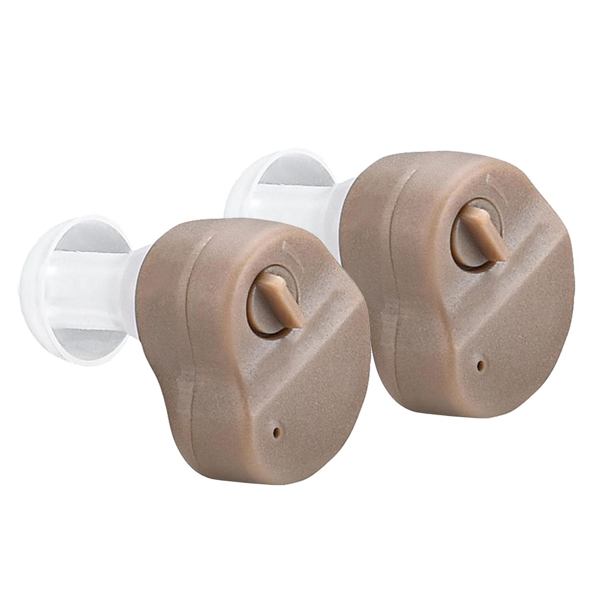 2Pc Adults Hearing  Sound Amplifier Invisible Side Mini Ear