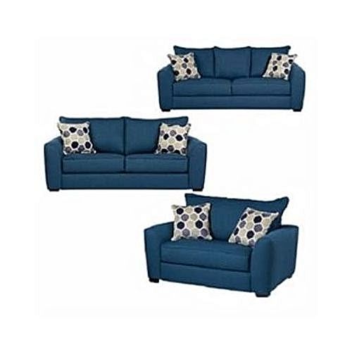 7 Seater Blue Chair +free (delivery Lagos Only)