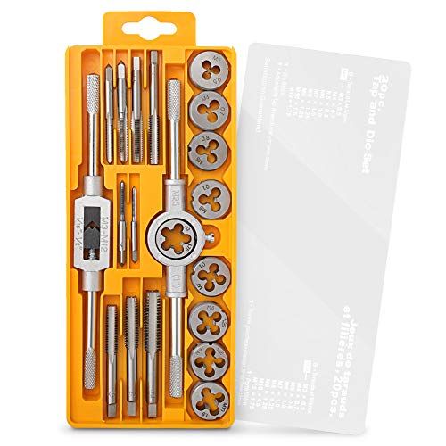 HiSpec 20 Piece Metric Tap  Die Set Complete M3 To M12 Fine