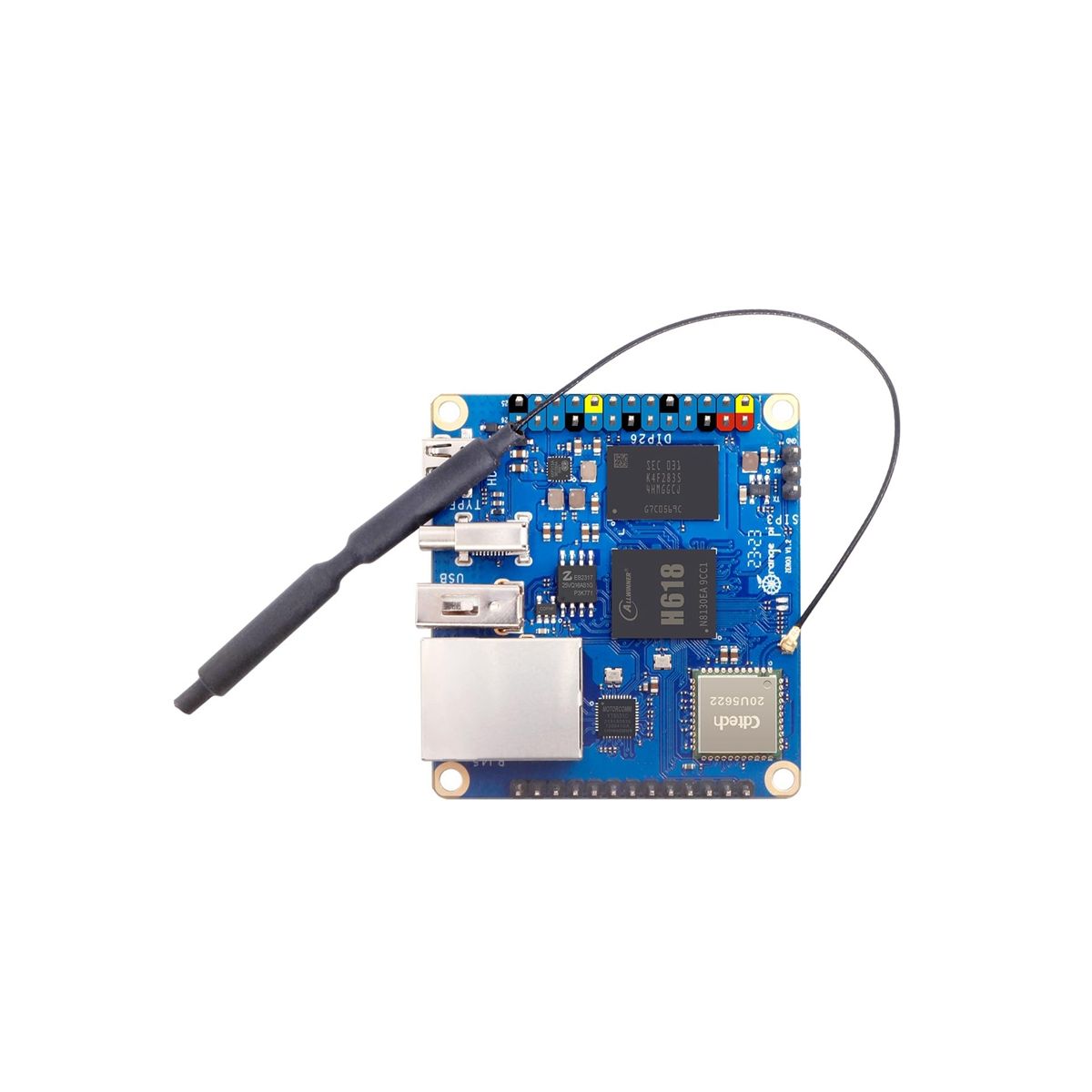 For Orange Pi Zero 3 4GB RAM Single Board Computer Allwinner H618 Chip Wifi LPDDR4 Gigabit Zero 3 4GB Development Board