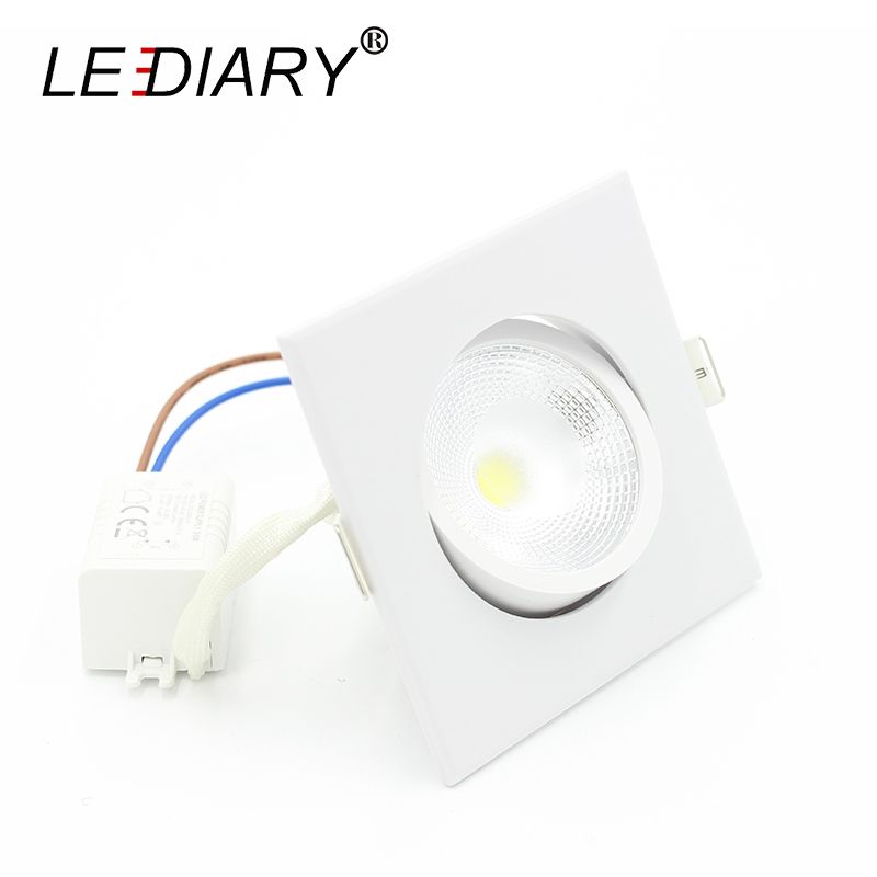 LEDIARY COB LED Downlights Real 3W 5W 110V-240V White