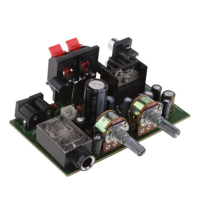 12V Power TDA2005 Dual Channel Digital Amplifier Board Microphone