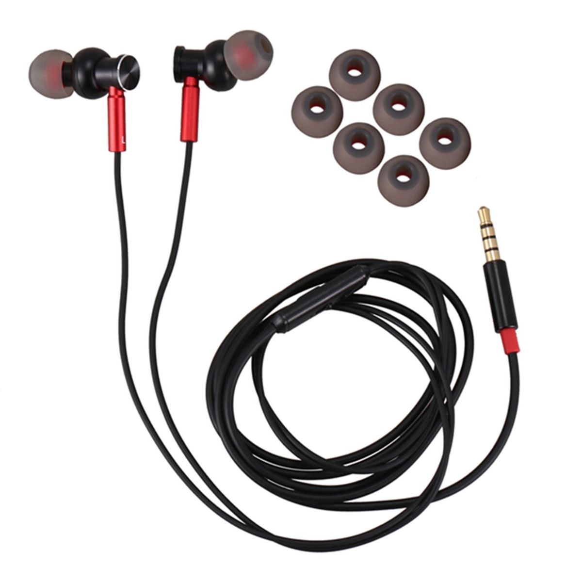 Soundplus-Rm2 In-Ear Hifi Earphones 3.5Mm Audio Black)
