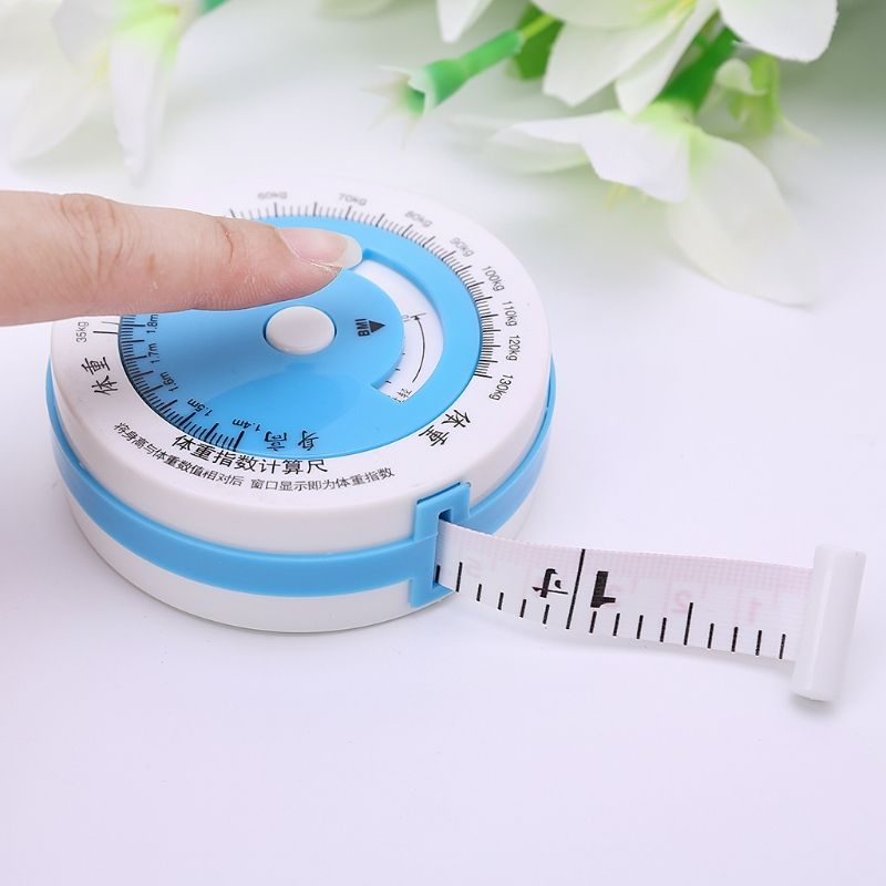 150cm Bmi Tape Measure Body Mass Index Retractable Tapes Di