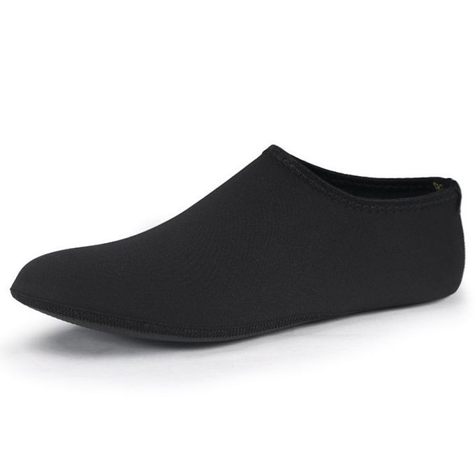 Men Women Diving Socks Soft-sole Outdoor Swimming Shoes Breathable Beach Socks Black