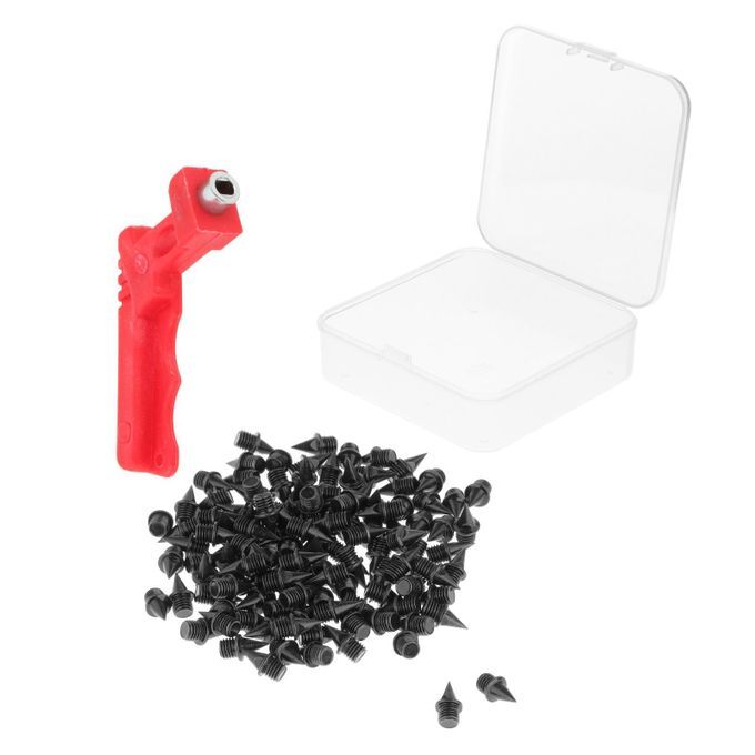 1/4 Inch Shoe Spikes Replacement Stainless Steel Track Field Black