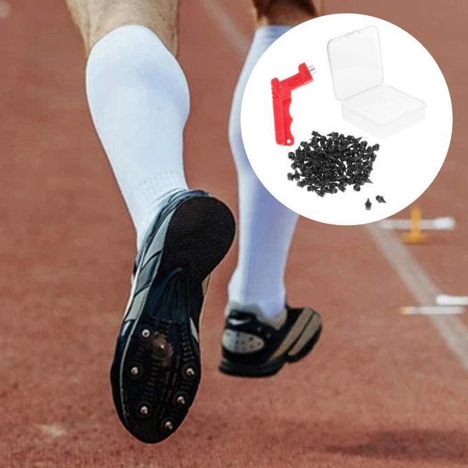 1/4 Inch Shoe Spikes Replacement Stainless Steel Track Field Black