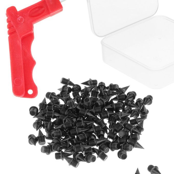 1/4 Inch Shoe Spikes Replacement Stainless Steel Track Field Black