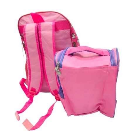 Hello Kitty School Bag And Princess Lunch Bag