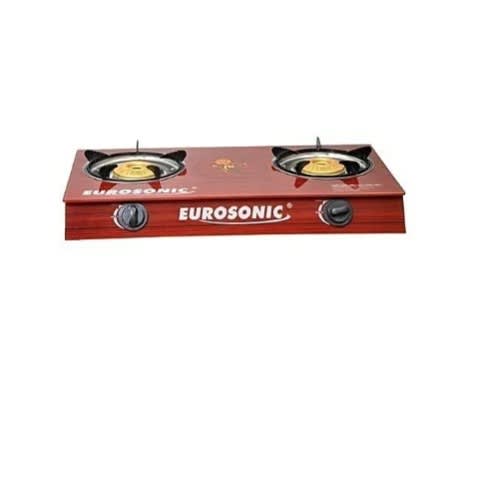 Eurosonic Glass Table Top Gas Cooker - 2 Burners