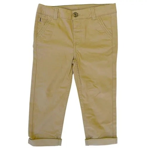 Mothercare Chinos Trouser For Boys - Stone Wash Brown