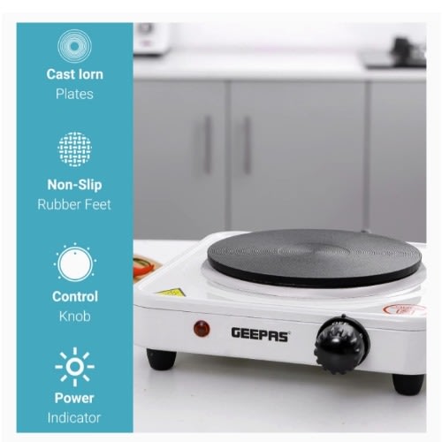 Electric Single Hot Plate - 1000W