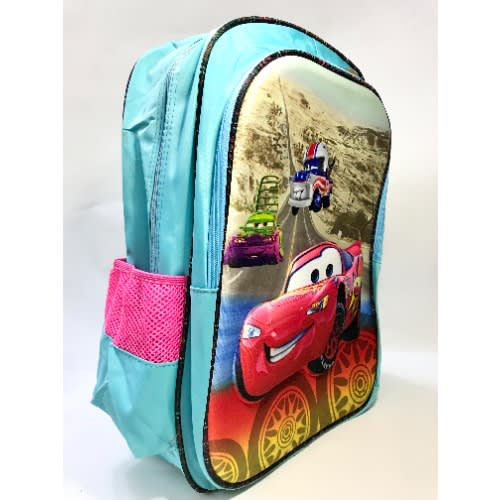 Disney Cars Embossed Print School Bag