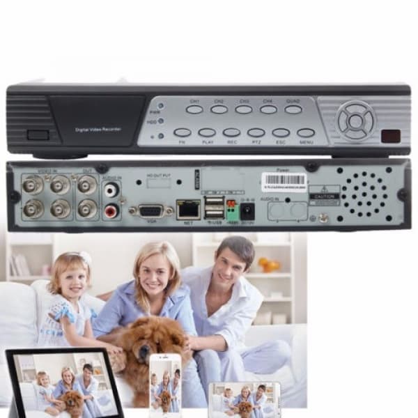 4 Channel DVR Security System