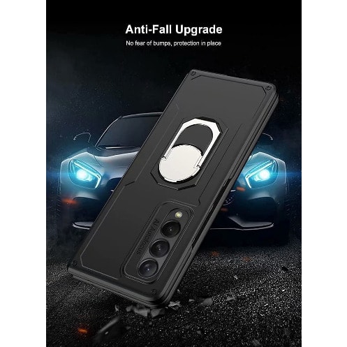 Armor Case With Ring Holder For Samsung Galaxy Z Fold 3