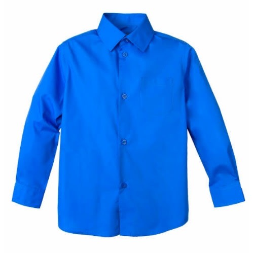 Kid's Formal Shirt  - Royal Blue